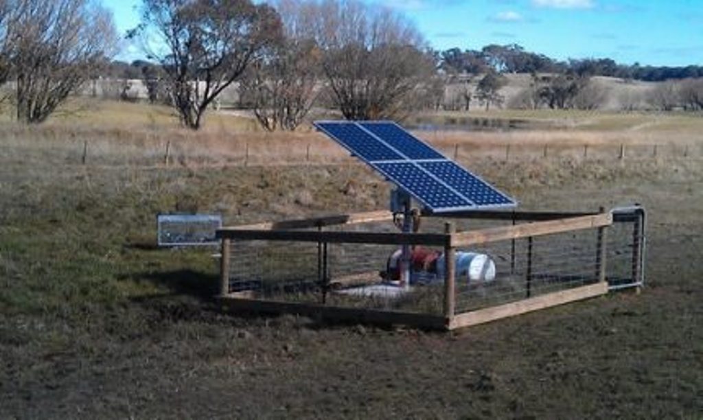 Bomba solar sumergible